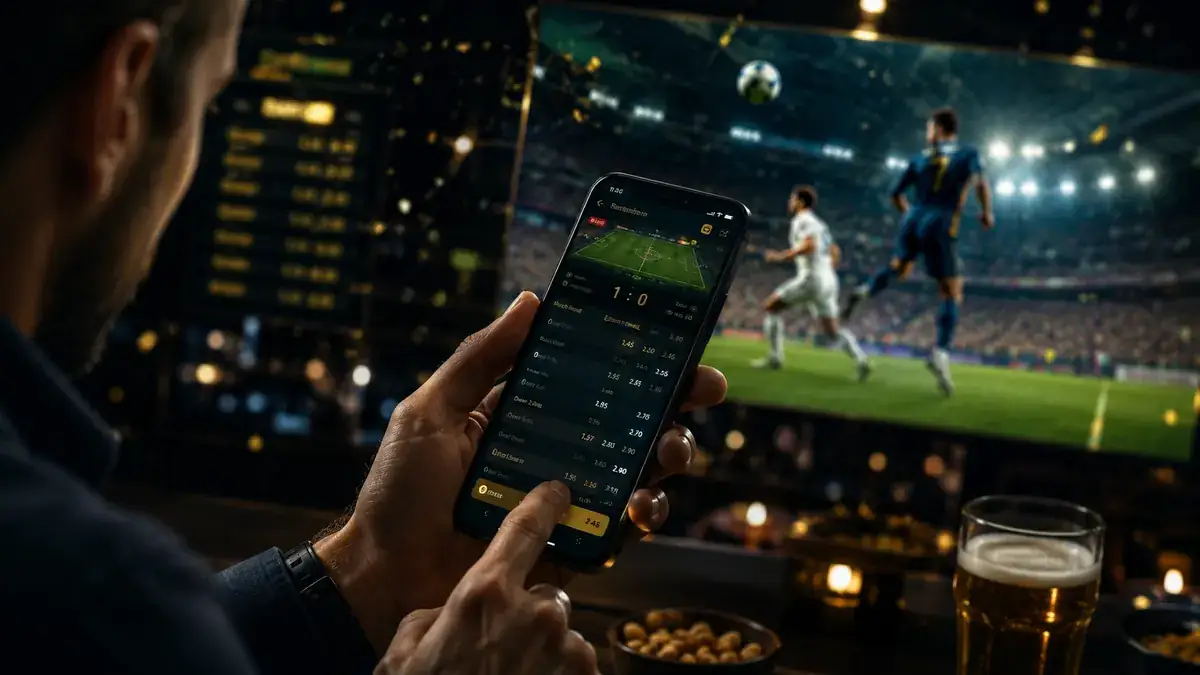 Live and in-play betting basics visual