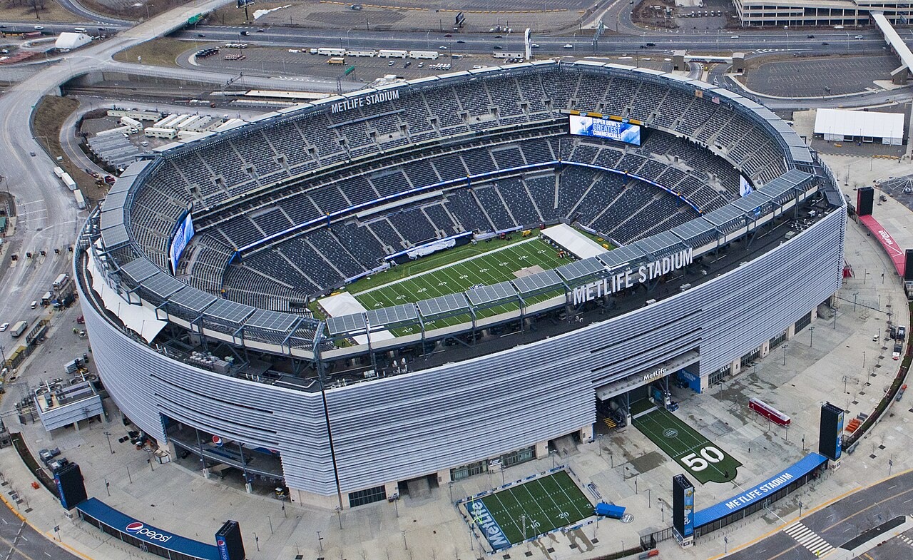 MetLife Stadium - real sports venue photograph
