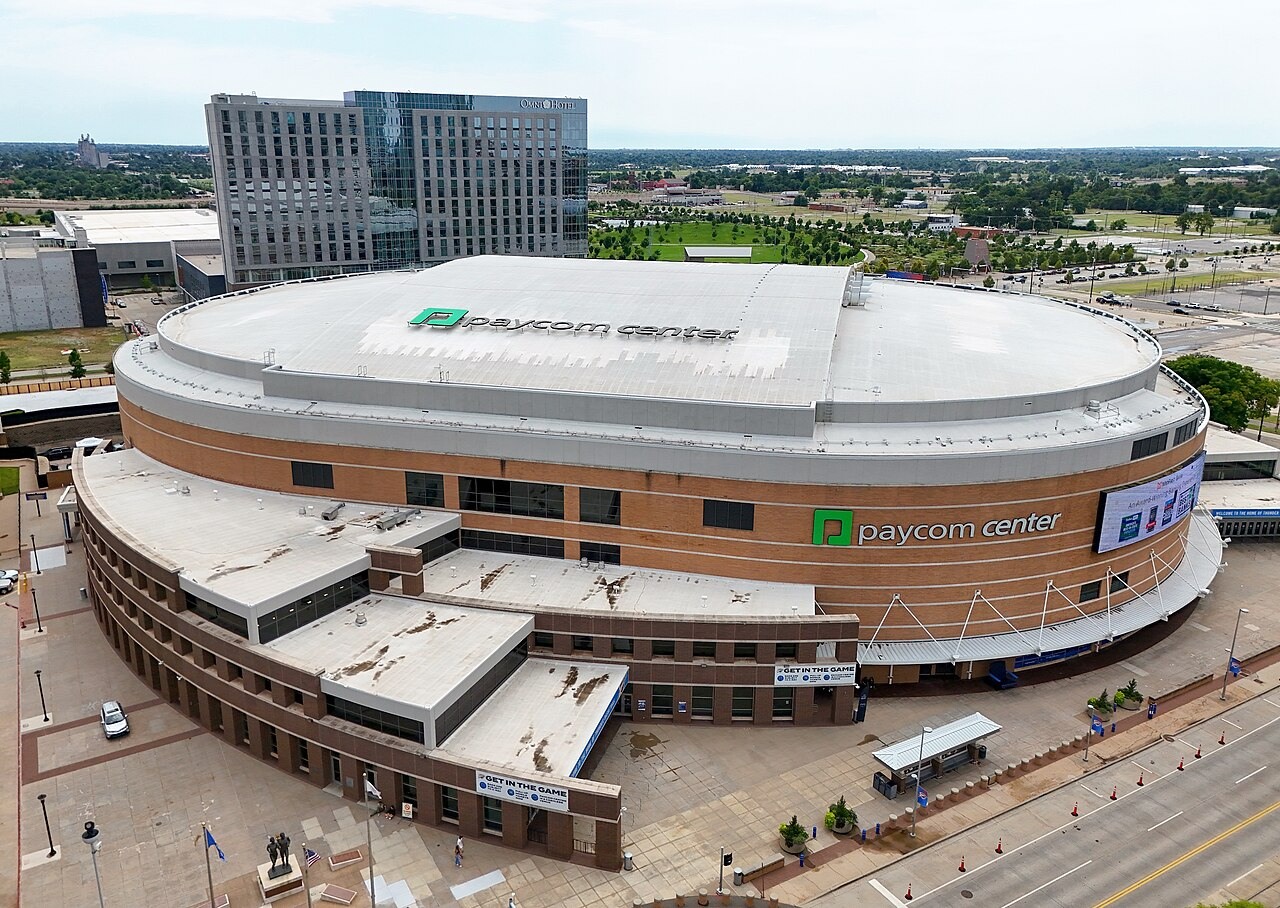 Paycom Center - real sports venue photograph