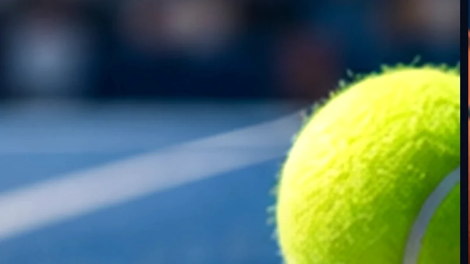 Tennis ball on a hard court for an Australian multi-sport betting guide