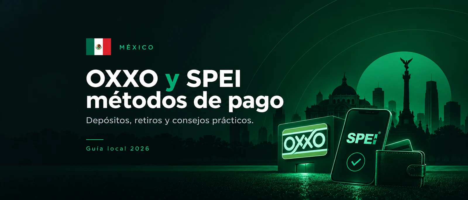 OXXO, SPEI y Métodos de Pago para Apostar en México